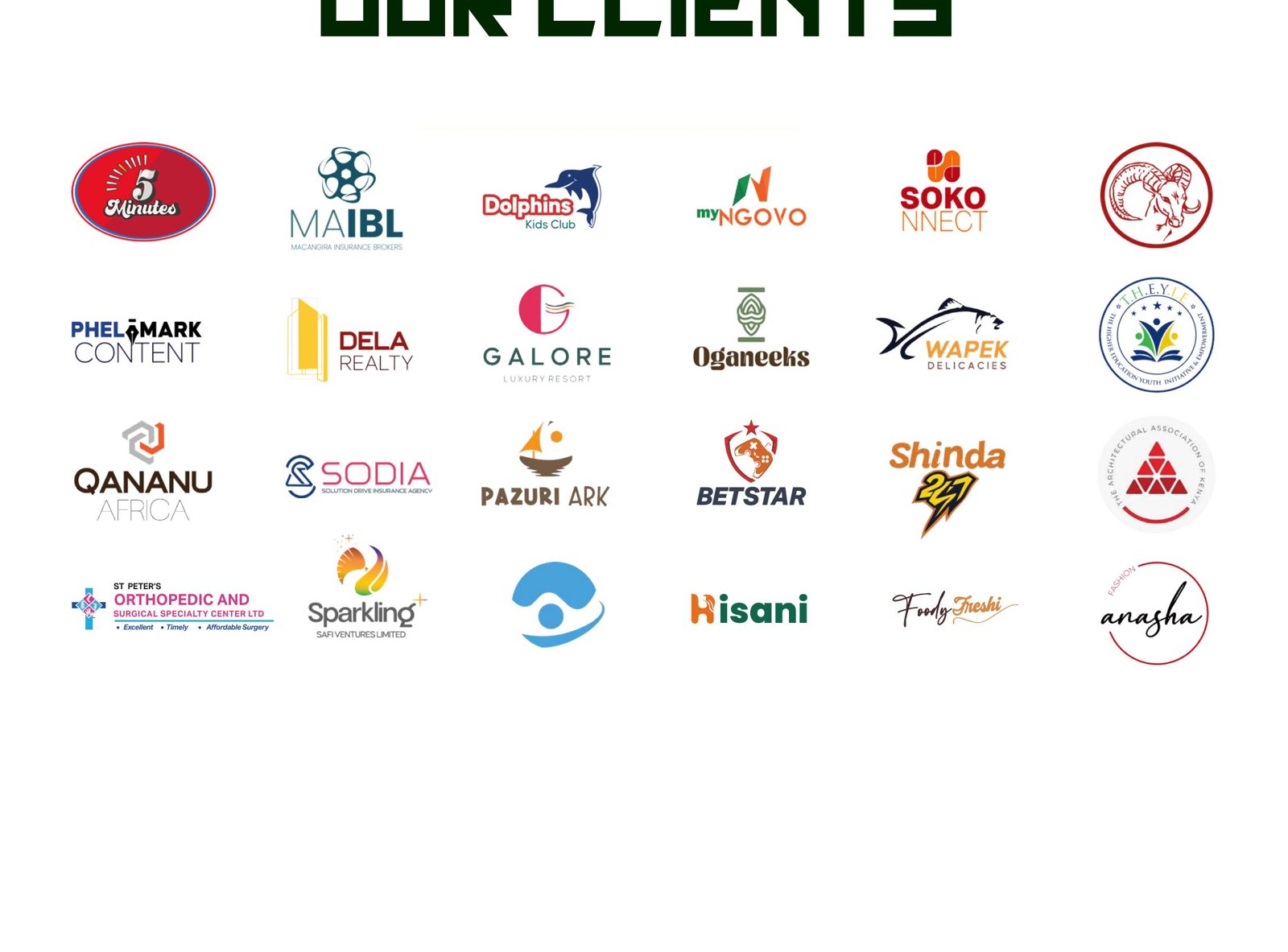 Brands the studio has worked with